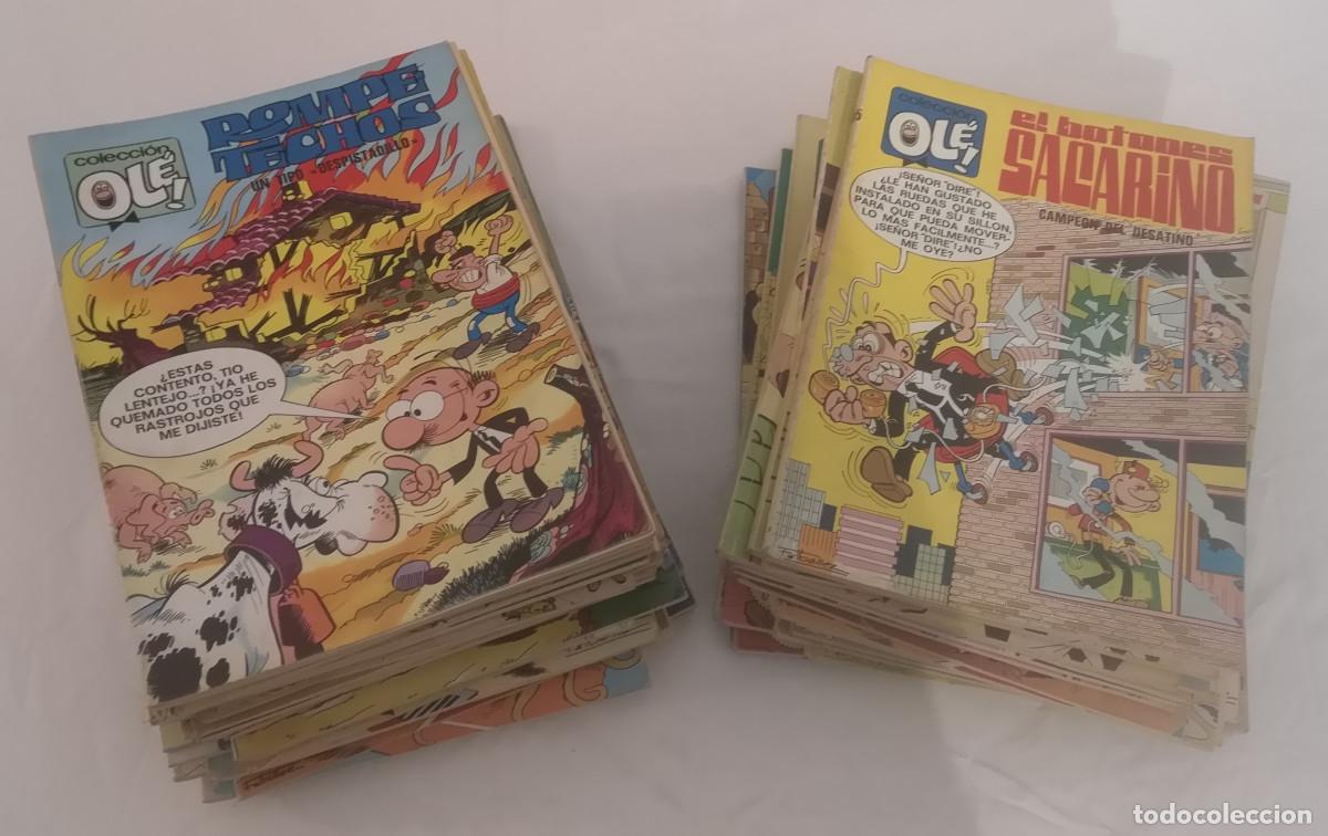 LOTE 52 TEBEOS COLECCIÓN OLÉ DIFERENTES PERSONAJES AÑOS 70/80 BRUGUERA