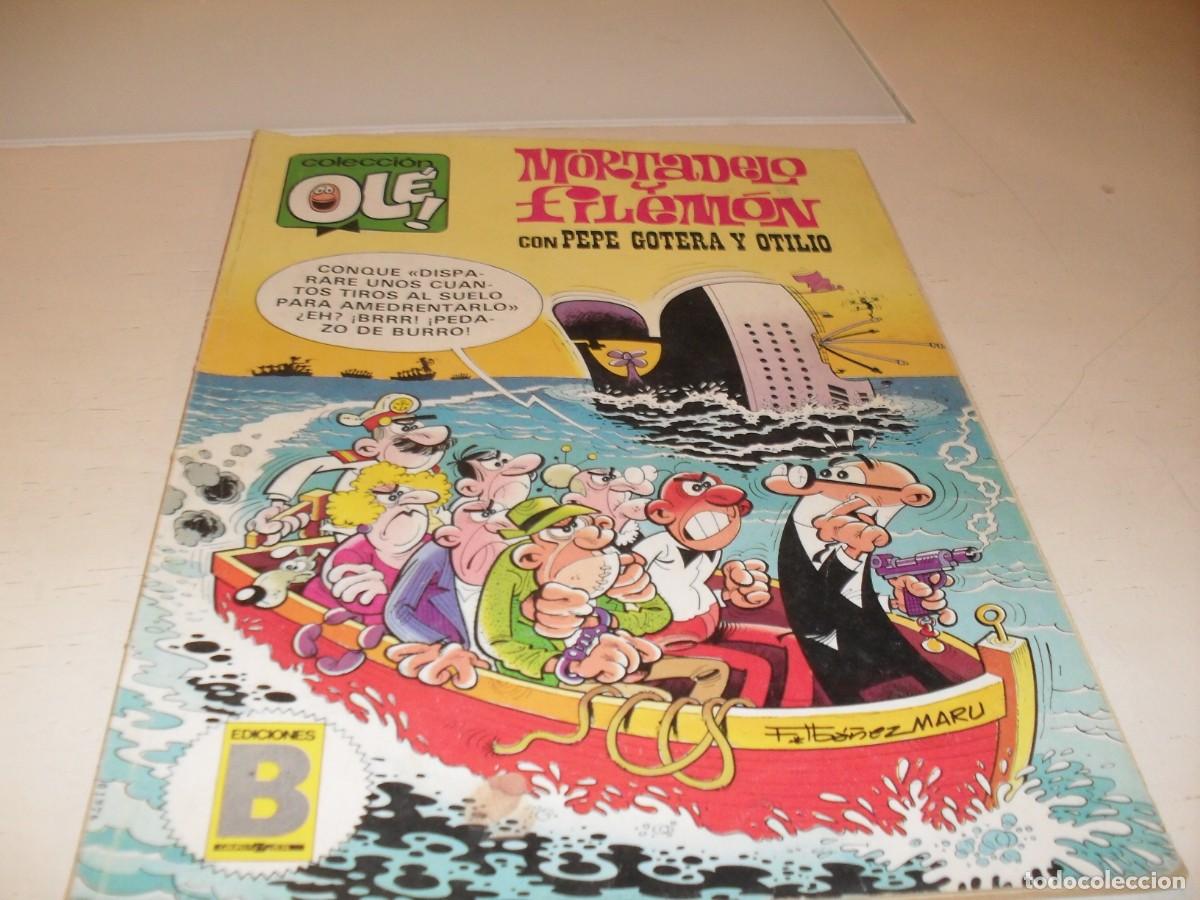Tebeos: OLE MORTADELO N&ordm; 240,CON PEPE GOTERA,AVENTURAS APOCRIFAS,2&ordf; EDICION.DE 417.EDICIONES B,1987
