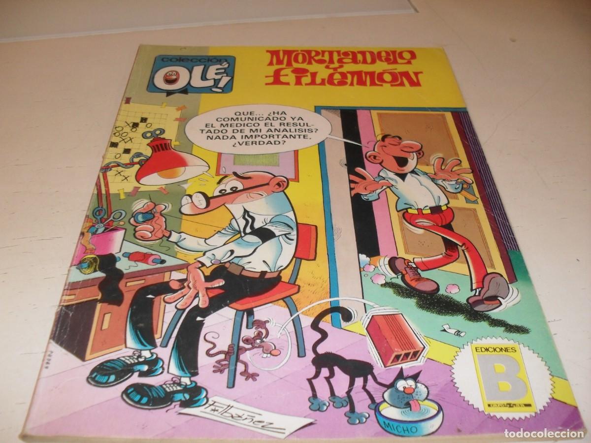 Tebeos: OLE N&ordm; 234,MORTADELO,AVENTURA LARGA CON TETE COHETE,2&ordf; EDICION.DE 417.EDICIONES B,1987