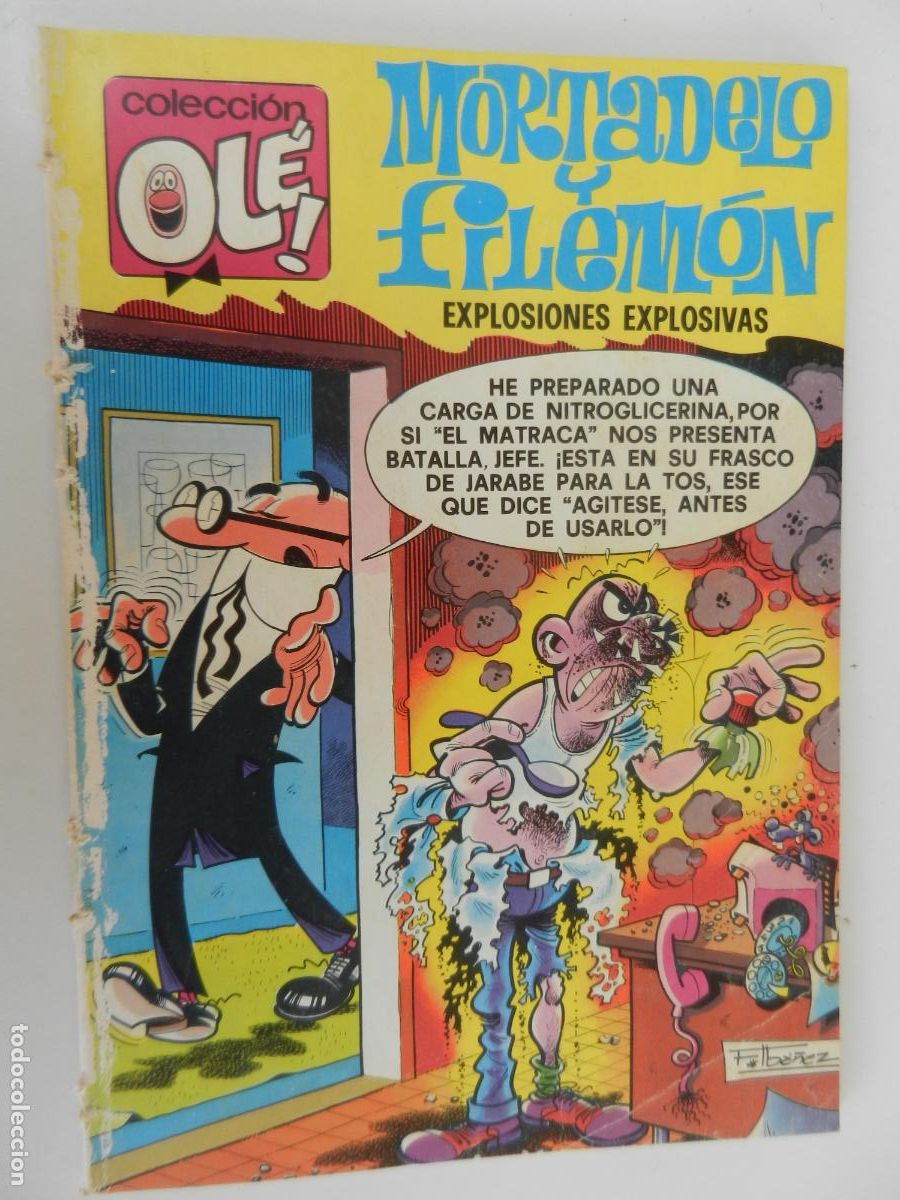 Tebeos: MORTADELO Y FILEMON EXPLOSIONES EXPLOSIVAS N&ordm; 152-1979- BRUGUERA - COL OL&Eacute;