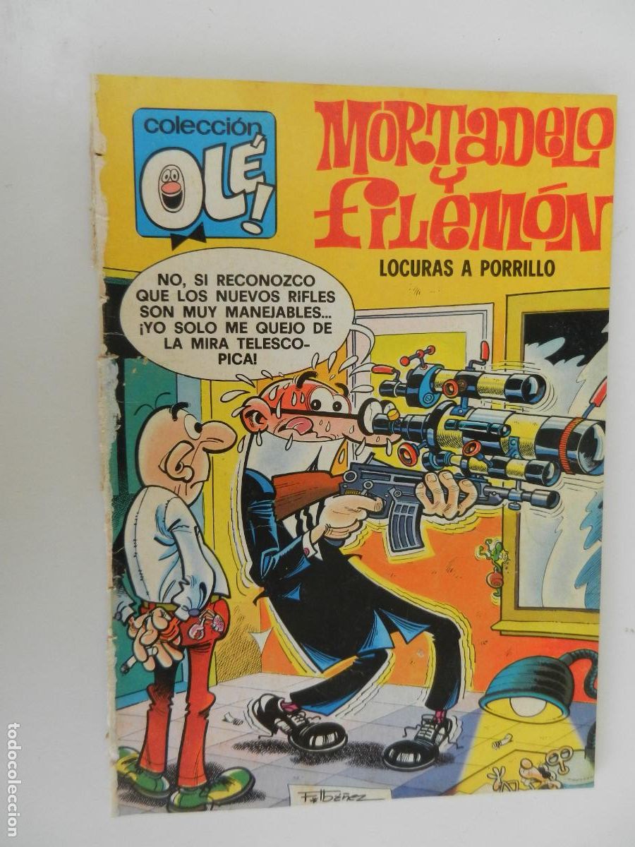 Tebeos: MORTADELO Y FILEMON - LOCURAS A PORRILLO N&ordm; 183 - 2&ordf; EDC 1979 - BRUGUERA - COL OL&Eacute;