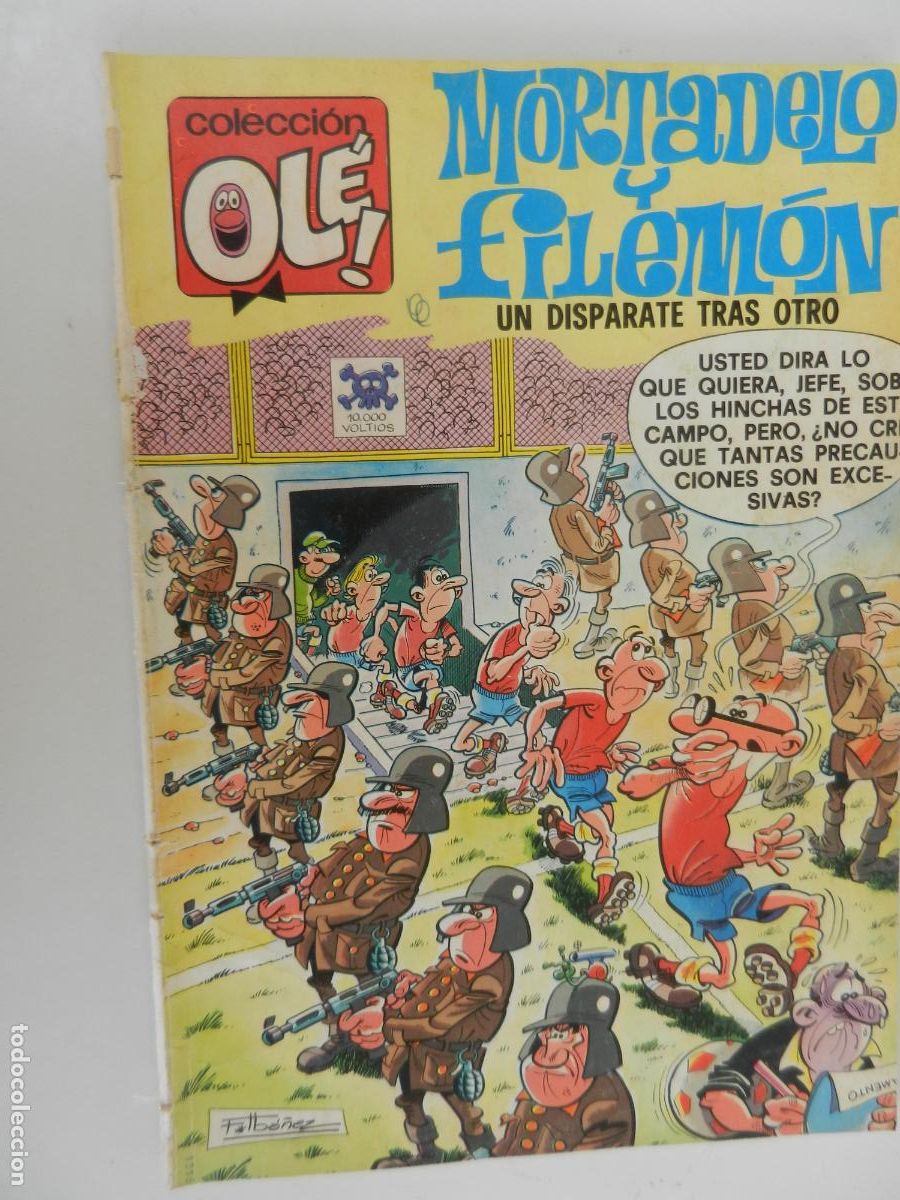 Tebeos: MORTADELO Y FILEMON , UN DISPARATE TRAS OTRO N&ordm; 151-2&ordf; EDC 1980 BRUGUERA - COL OL&Eacute; -