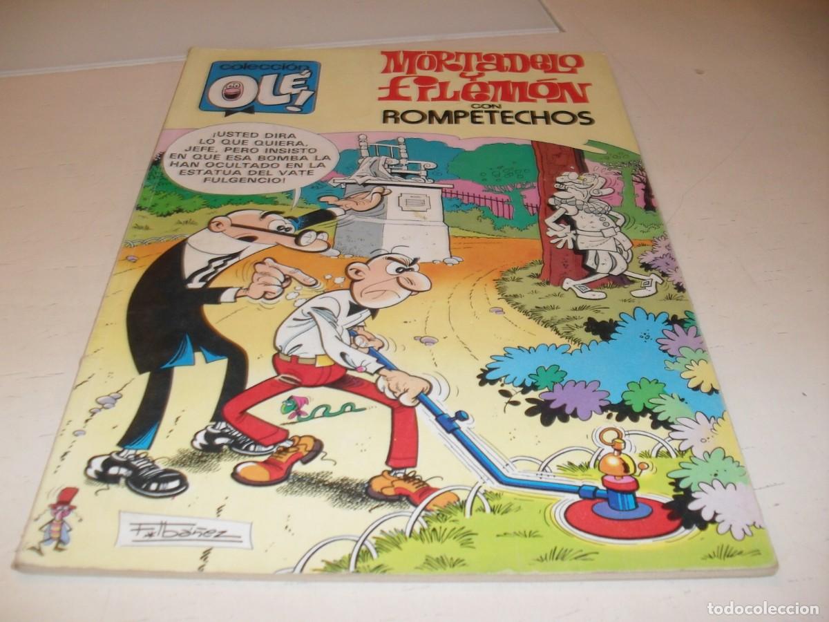 Tebeos: OLE N&ordm; 228,MORTADELO,Y ROMPETECHOS,AVENTURAS APOCRIFAS,2&ordf; EDICION.DE 417.EDICIONES B,1987
