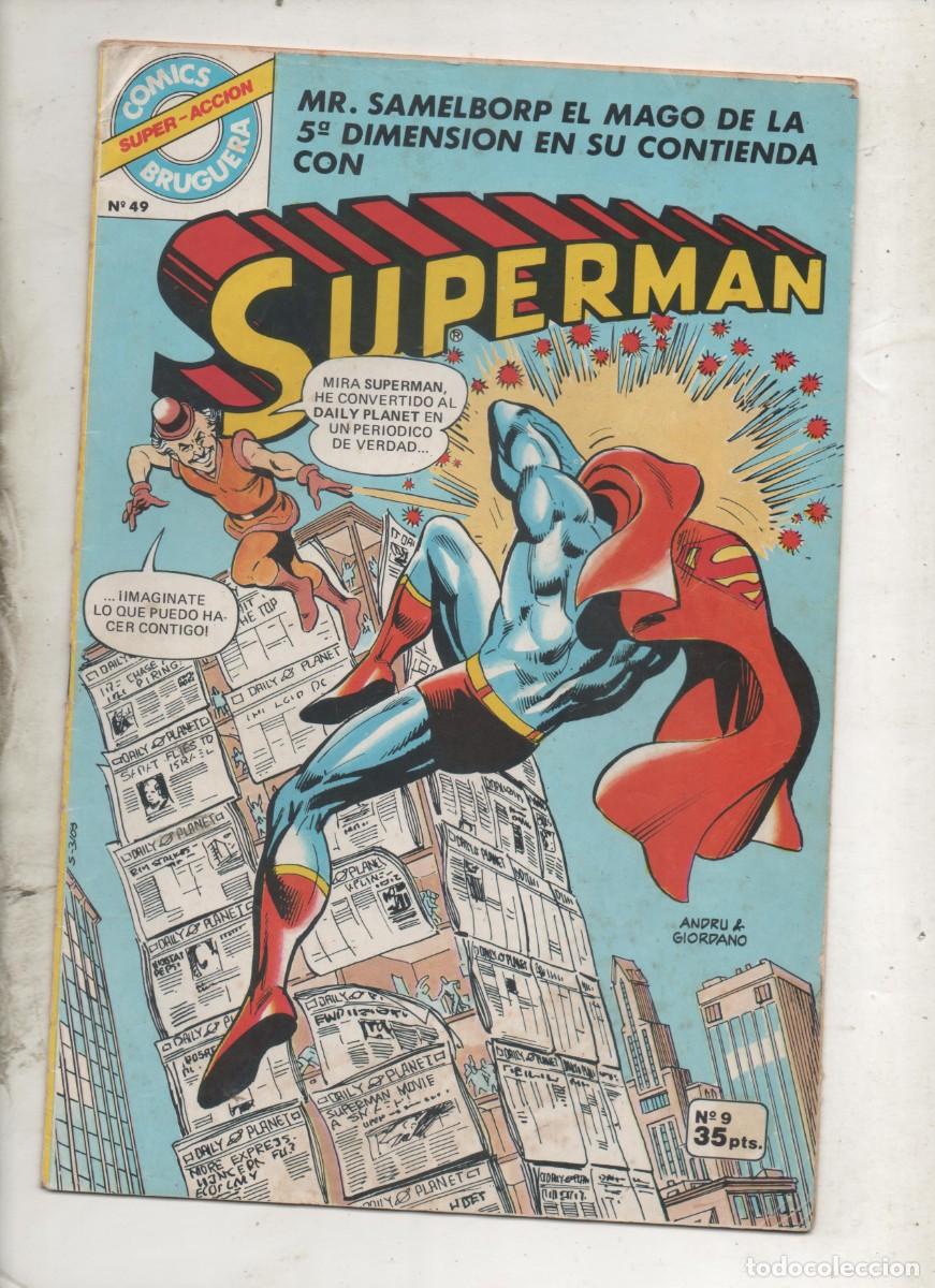 Tebeos: SUPERMAN N&ordm; 49 . BRUGUERA - c6