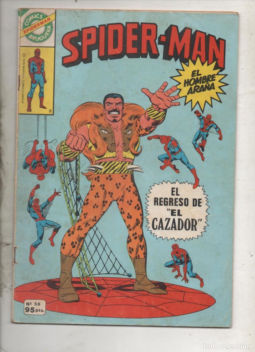 Tebeos: SPIDERMAN EL HOMBRE ARA&Ntilde;A N&ordm; 56 . BRUGUERA - c6