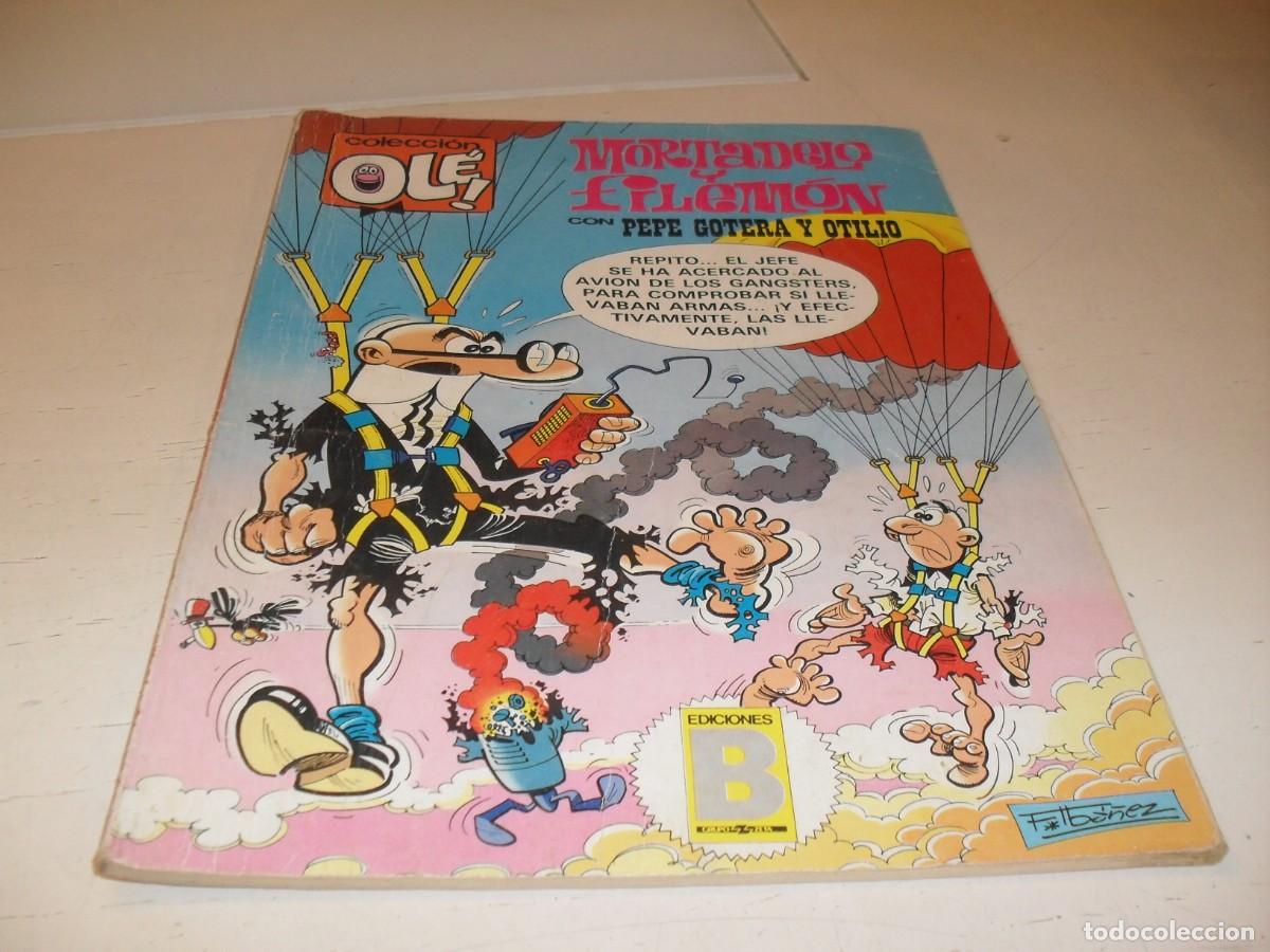 Tebeos: OLE N&ordm; 225,MORTADELO,Y PEPE GOTERA,AVENTURAS APOCRIFAS,2&ordf; EDICION.DE 417.EDICIONES B,1987
