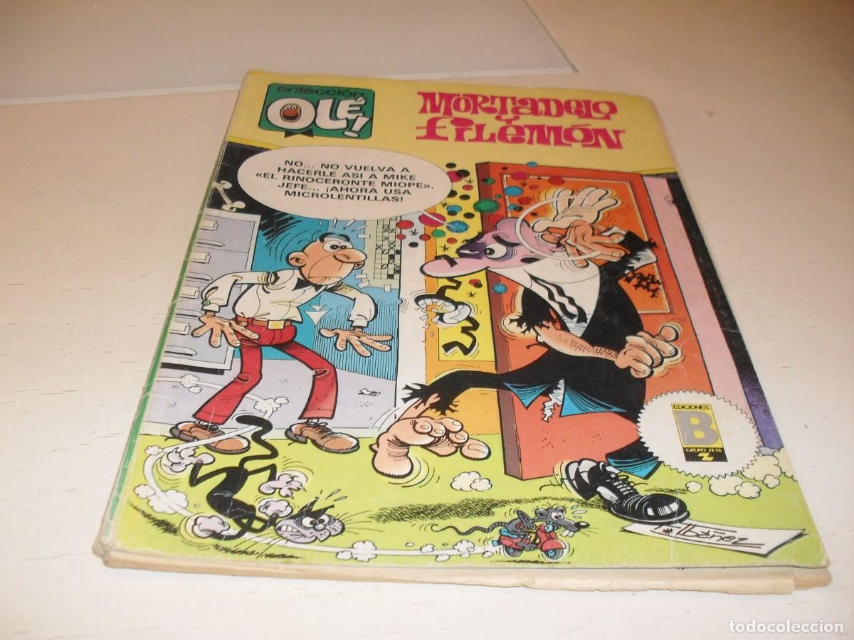 Tebeos: OLE N&ordm; 212,MORTADELO,Y FILEMON,AVENTURAS APOCRIFAS,1&ordf; EDICION.DE 417.EDICIONES B,1987