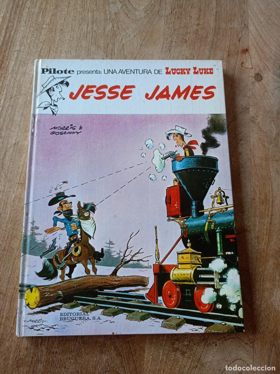 Tebeos: UNA AVENTURA DE LUCKY LUKE: JESSE JAMES. BRUGUERA 1&ordf; EDICI&Oacute;N 1972. EXCELENTE