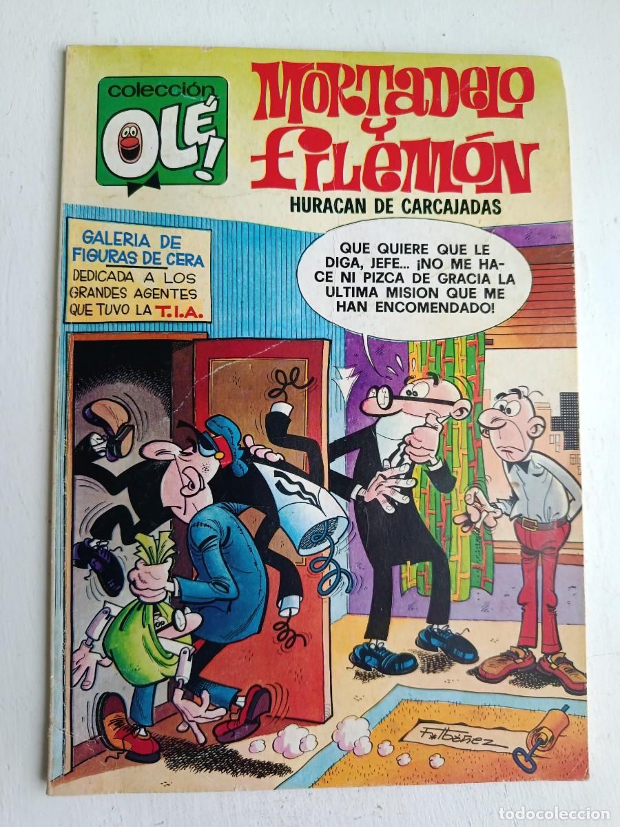 Tebeos: TEBEO n&ordm; 138 de MORTADELO Y FILEMON - HURACAN DE CARCAJADAS- Editorial Bruguera de 1979