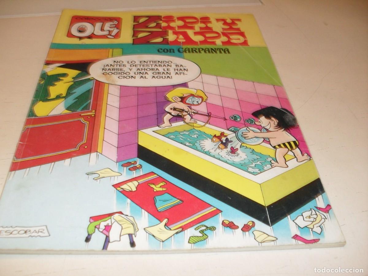 BDs: OLE N&ordm; 197,ZIPI Y ZAPE,CON CARPANTA,1&ordf; EDICION.DE 417.EDICIONES B,1987
