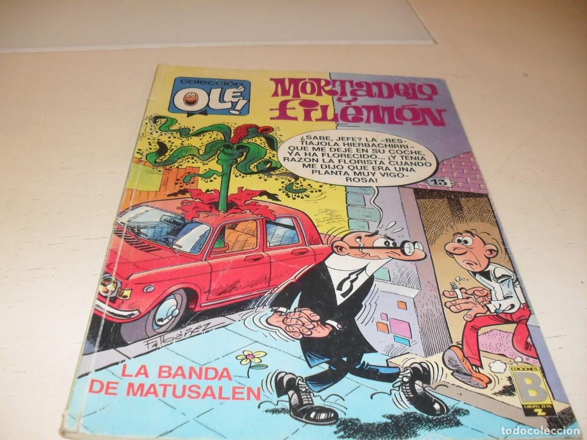 Tebeos: OLE N&ordm; 321,MORTADELO:LA BANDA DE MATUSALEN,NO REEDITADO,1&ordf; EDICION.DE 417.EDICIONES B,1987