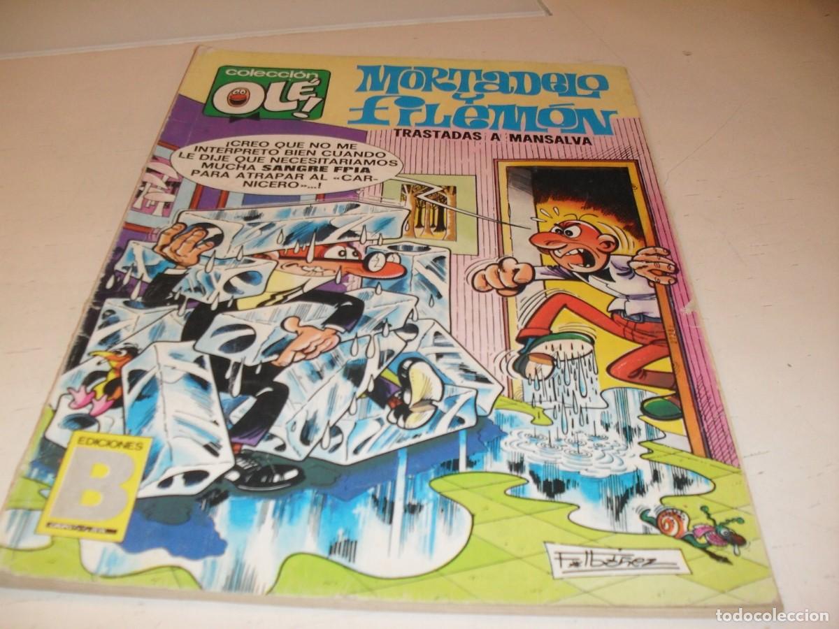 Tebeos: OLE N&ordm; 140.,MORTADELO,SAFARI CALLEJERO,5&ordf; EDICION.DE 417.EDICIONES B,1987