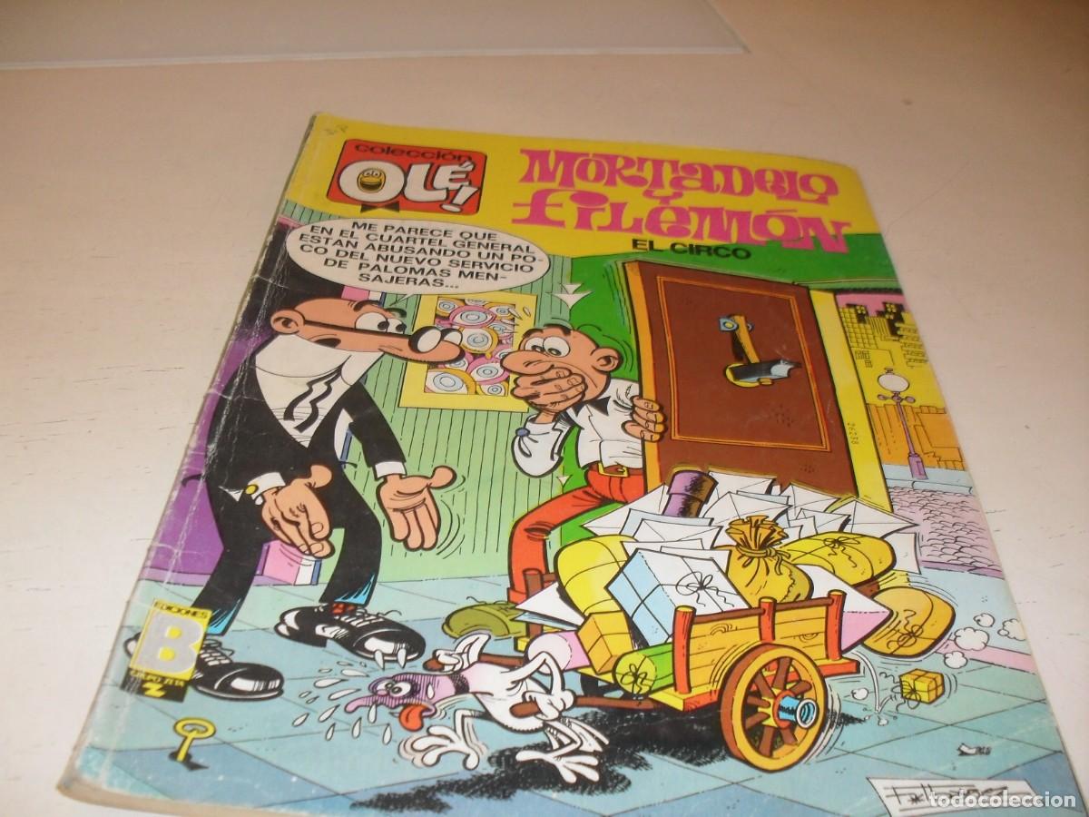 Tebeos: OLE N&ordm; 105,MORTADELO,EL CIRCO,1&ordf; EDICION.DE 417.EDICIONES B,1987