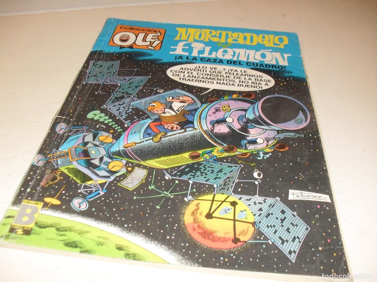 Tebeos: OLE N&ordm; 96,MORTADELO,A LA CAZA DEL CUADRO,1&ordf; EDICION.DE 417.EDICIONES B,1987