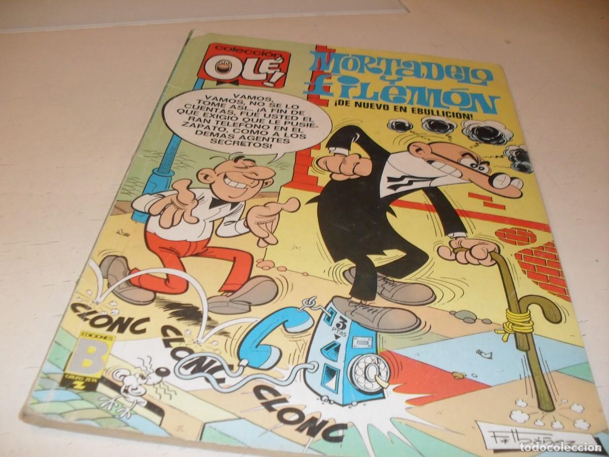 Tebeos: OLE N&ordm; 5,MORTADELO,DE NUEVO EN EBULLICION,1&ordf; EDICION.DE 417.EDICIONES B,1987