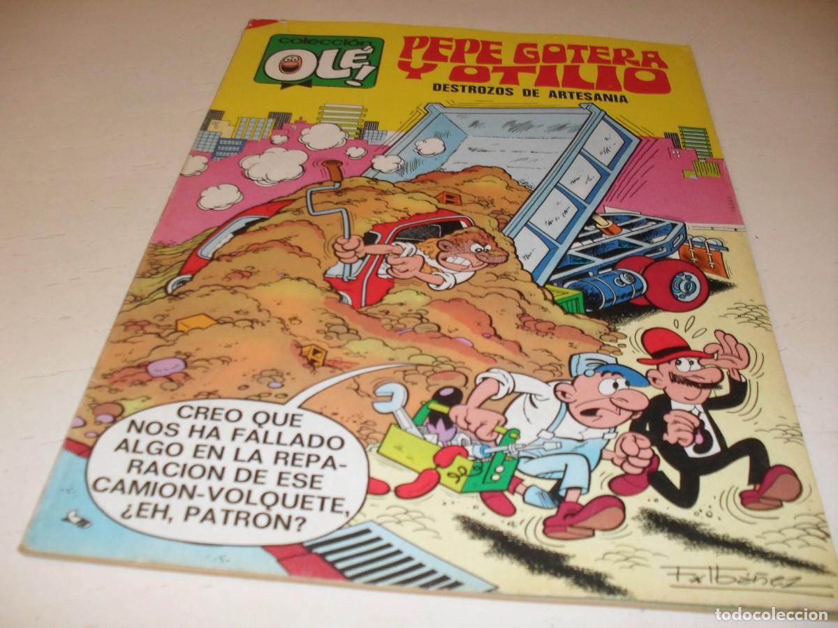 Tebeos: OLE 31,PEPE GOTERA,DESTROZOS DE ARTESANIA,6&ordf; EDICION,DE 316.BRUGUERA,1971