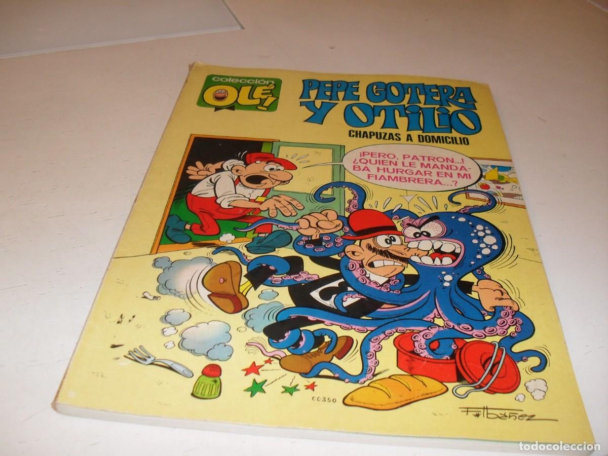 Comics: OLE 1,PEPE GOTERA,CHAPUZAS A DOMICILIO,1&ordf; EDICION,N&ordm; EN LOMO,DE 316.BRUGUERA,1971