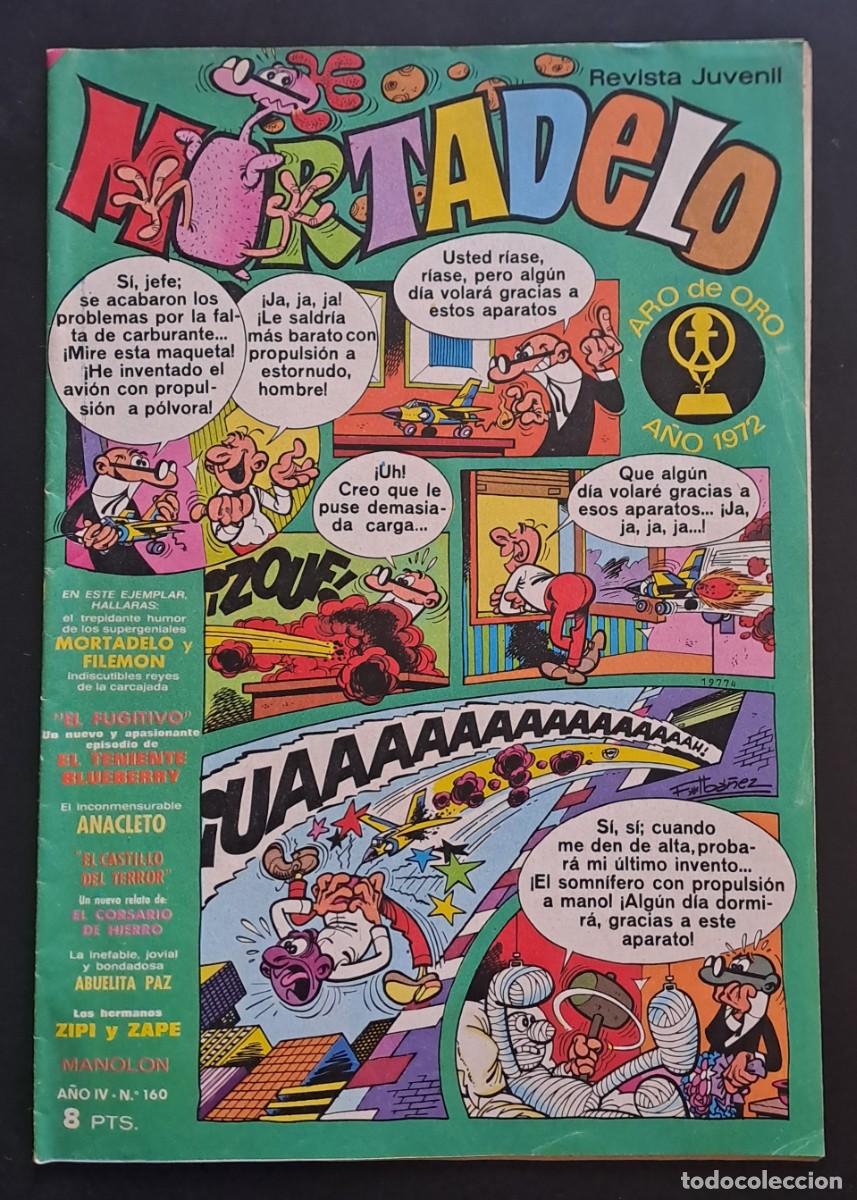 Tebeos: MORTADELO. A&Ntilde;O IV N&ordm; 160 EDITORIAL BRUGUERA, 1973