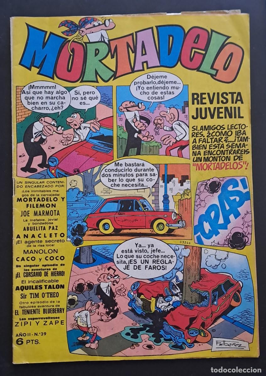 Tebeos: MORTADELO. A&Ntilde;O II N&ordm; 39 EDITORIAL BRUGUERA, 1971