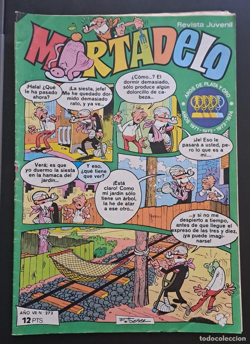 Tebeos: MORTADELO. A&Ntilde;O VII N&ordm; 273 EDITORIAL BRUGUERA, 1976
