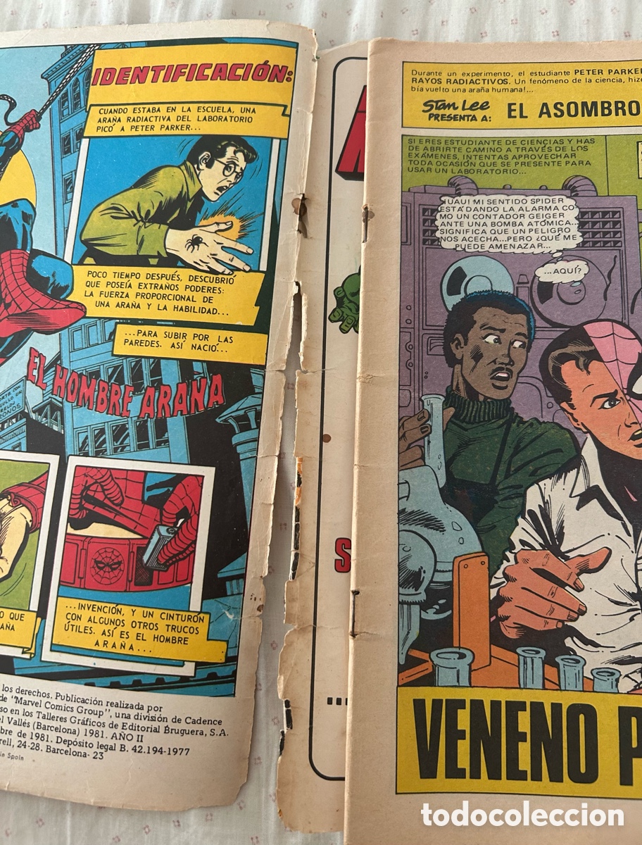 Tebeos: Comic Spider-Man. Bruguera 1981 N 34 - Foto 4