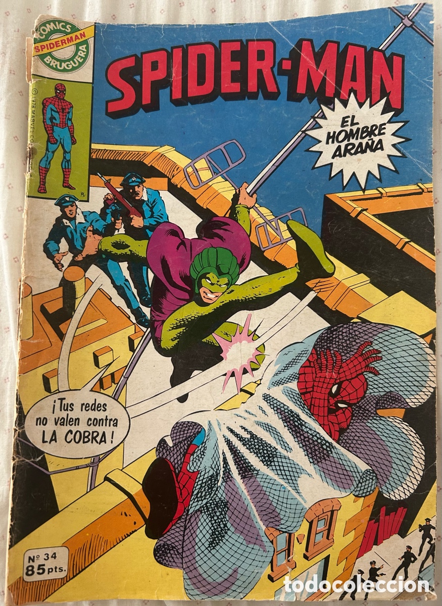 Tebeos: Comic Spider-Man. Bruguera 1981 N 34