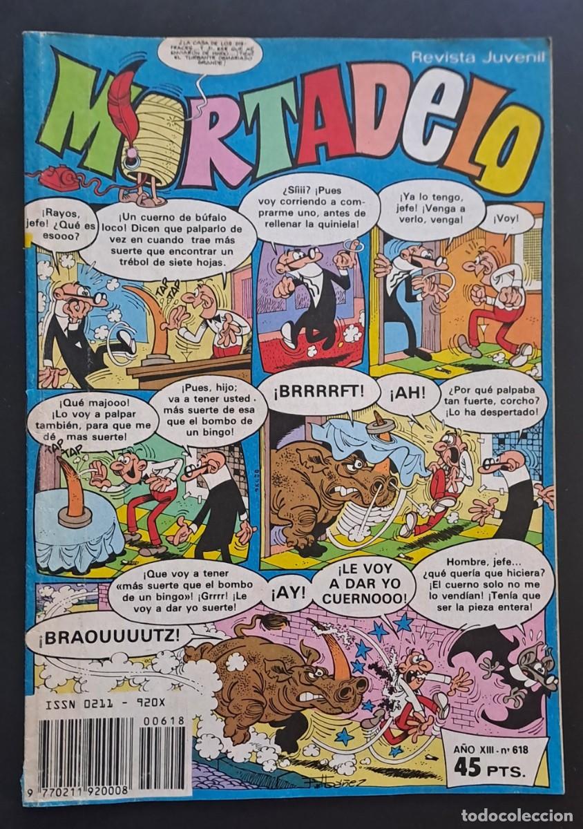 Tebeos: MORTADELO. A&Ntilde;O XIII N&ordm; 618 EDITORIAL BRUGUERA 1982