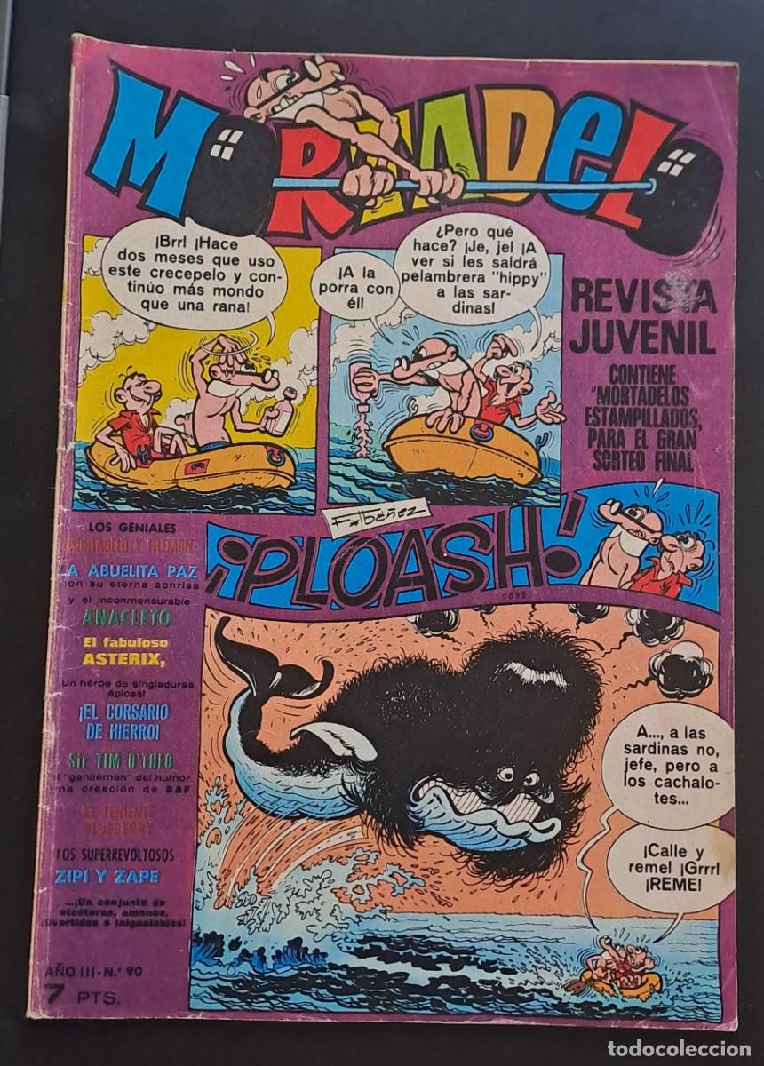 Tebeos: MORTADELO. A&Ntilde;O III N&ordm; 90 EDITORIAL BRUGUERA 1970
