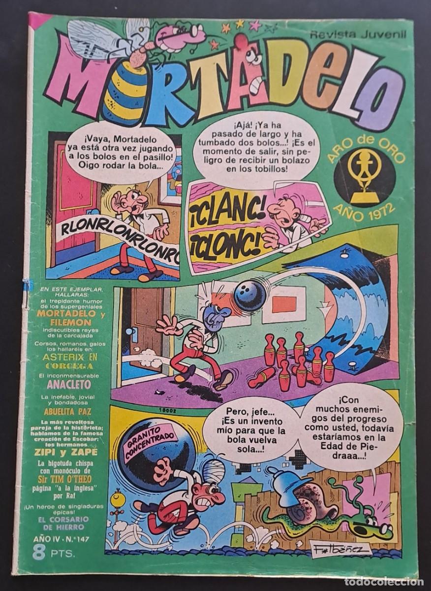 Tebeos: MORTADELO. A&Ntilde;O IV N&ordm; 147 EDITORIAL BRUGUERA 1973