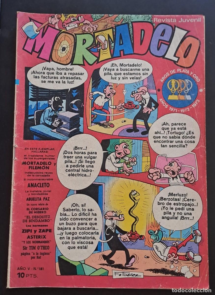 Tebeos: MORTADELO. A&Ntilde;O V N&ordm; 181 EDITORIAL BRUGUERA 1974