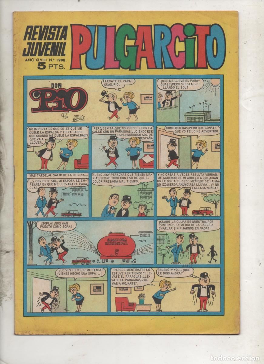 Tebeos: PULGARCITO N&ordm; 1998 -BRUGUERA