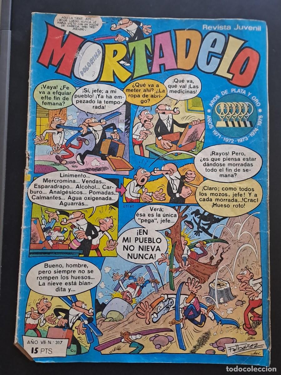 Tebeos: MORTADELO. A&Ntilde;O VII N&ordm; 317 EDITORIAL BRUGUERA 1976