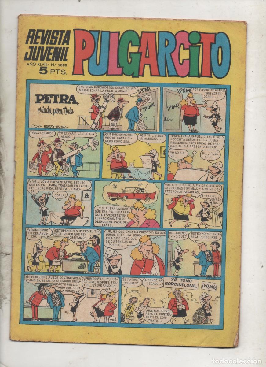Tebeos: PULGARCITO N&ordm; 2000 -BRUGUERA