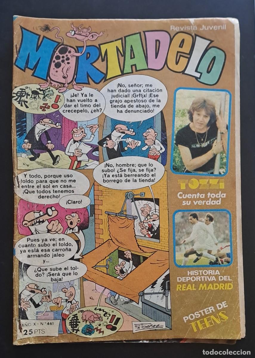 Tebeos: MORTADELO. A&Ntilde;O X N&ordm; 461 EDITORIAL BRUGUERA 1979