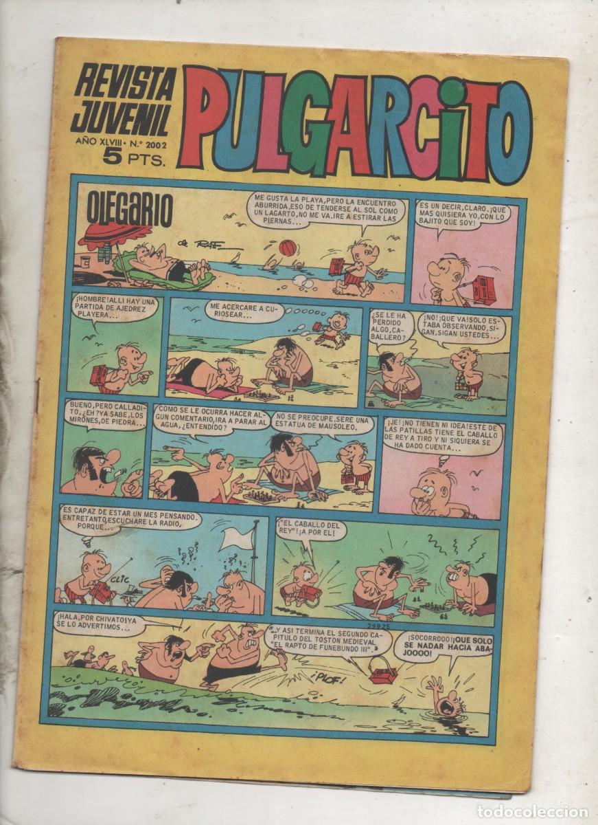 Livros de Banda Desenhada: PULGARCITO N&ordm; 2002 -BRUGUERA
