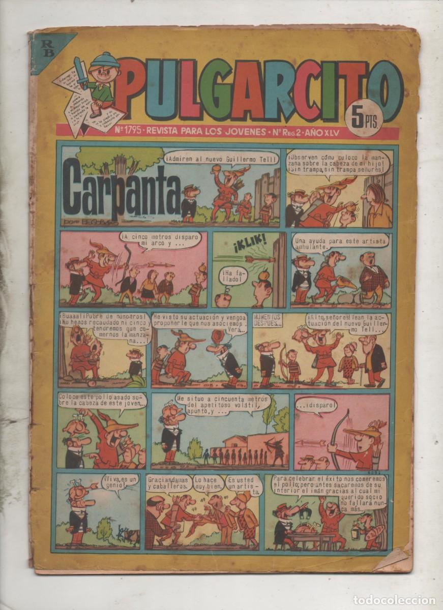 Tebeos: PULGARCITO N&ordm; 1795 -BRUGUERA
