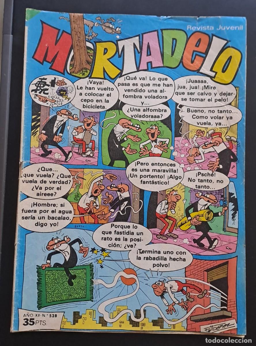 Tebeos: MORTADELO. A&Ntilde;O XII N&ordm; 528 EDITORIAL BRUGUERA 1981