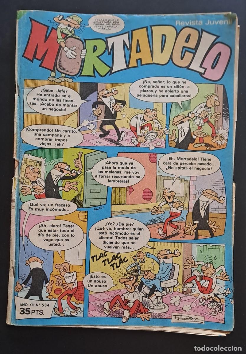 Tebeos: MORTADELO. A&Ntilde;O XII N&ordm; 534 EDITORIAL BRUGUERA 1981