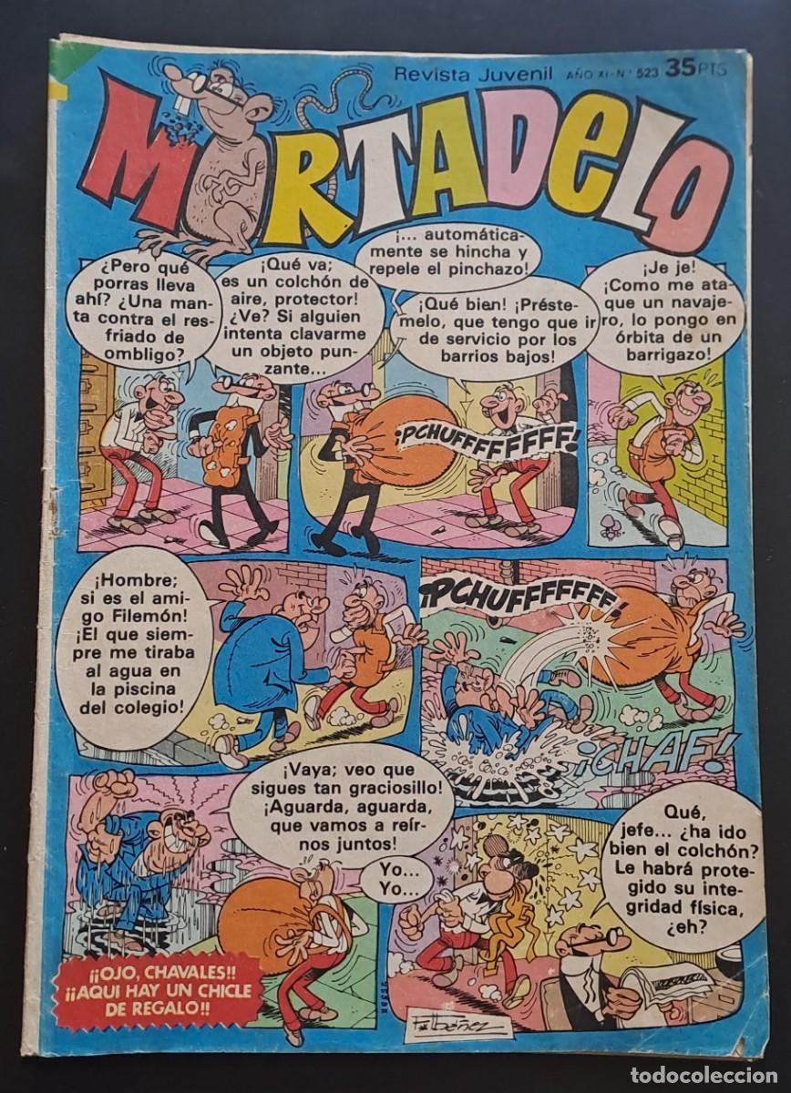 Tebeos: MORTADELO. A&Ntilde;O XI N&ordm; 523 EDITORIAL BRUGUERA 1980