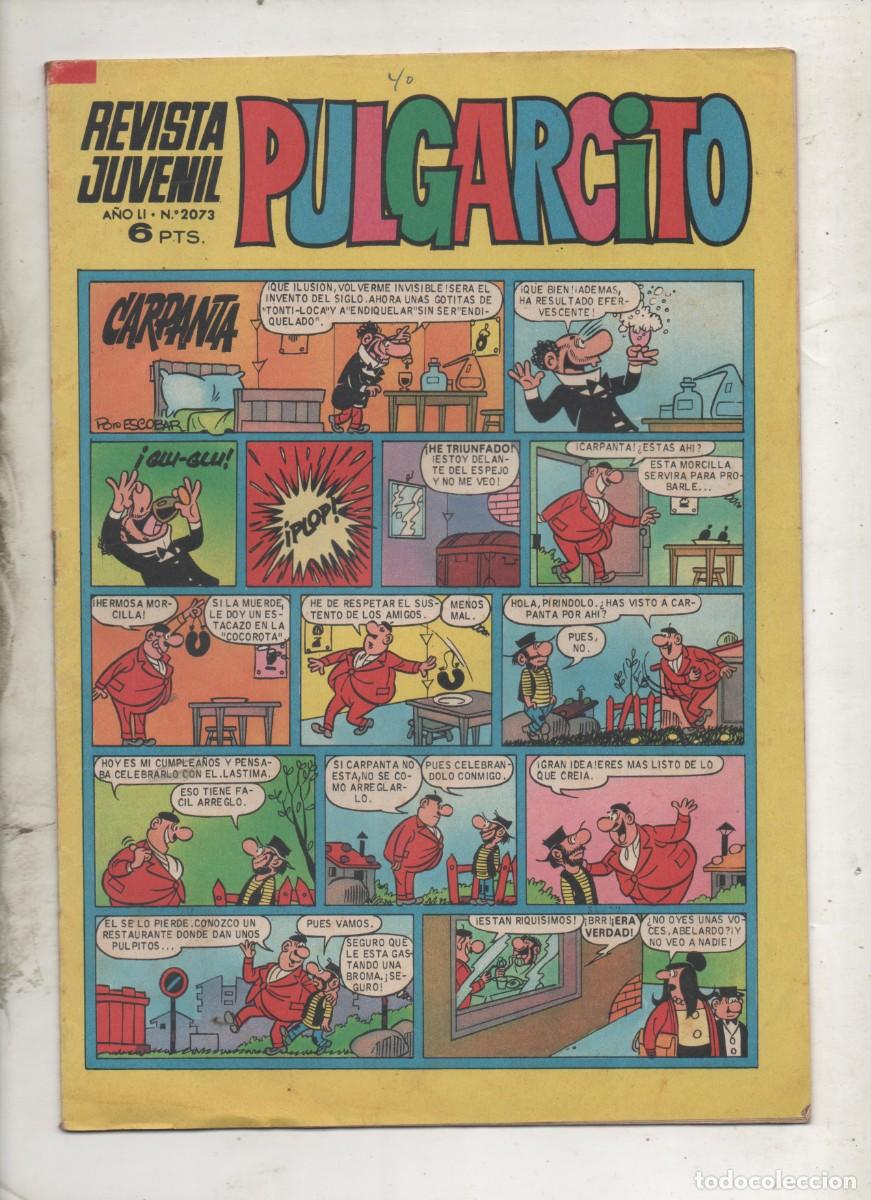 Tebeos: PULGARCITO N&ordm; 2073 -BRUGUERA