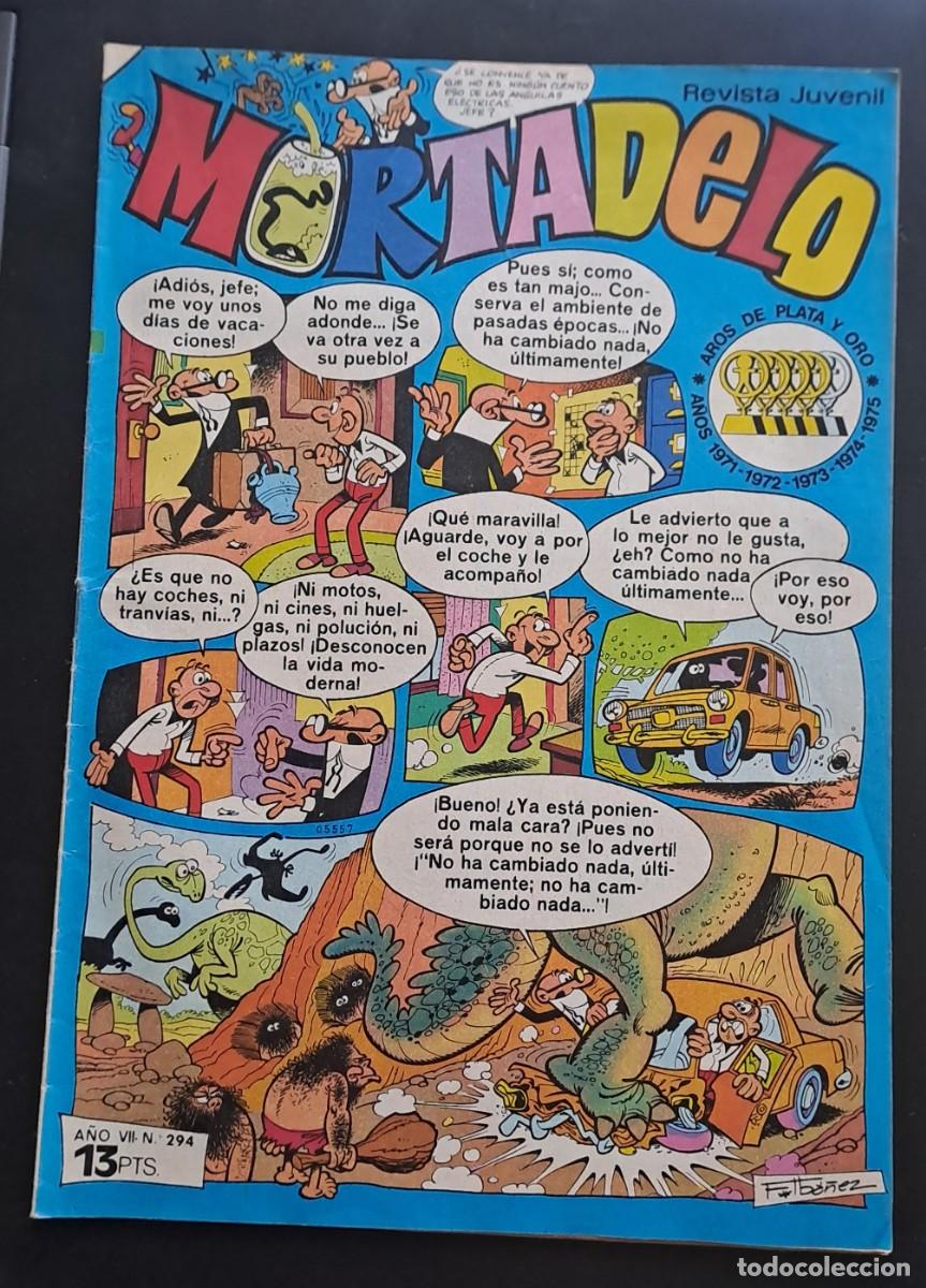 Tebeos: MORTADELO. A&Ntilde;O VII N&ordm; 294 EDITORIAL BRUGUERA 1976