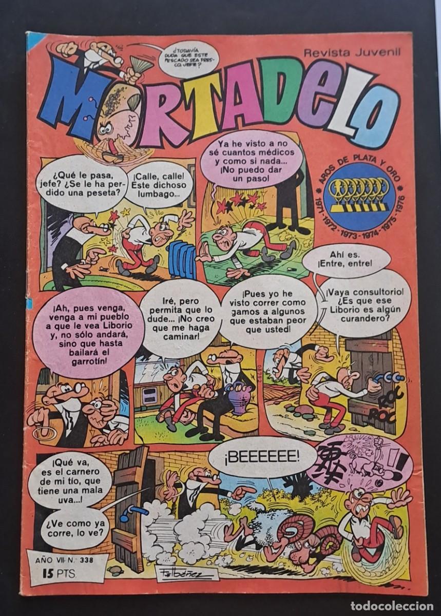 Tebeos: MORTADELO. A&Ntilde;O VII N&ordm; 338 EDITORIAL BRUGUERA 1977