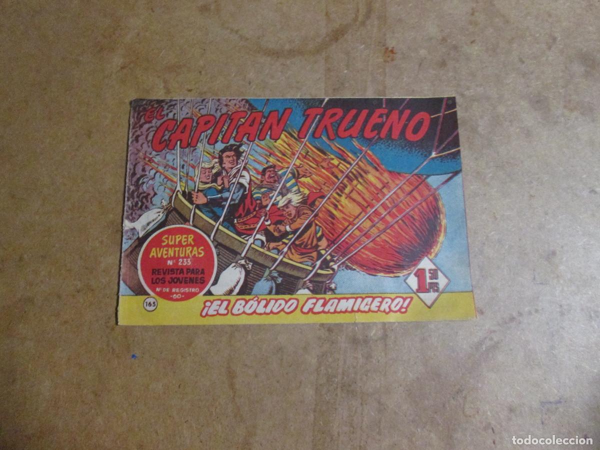 Tebeos: el capit&aacute;n trueno n&ordm; 165, original editorial bruguera 1956