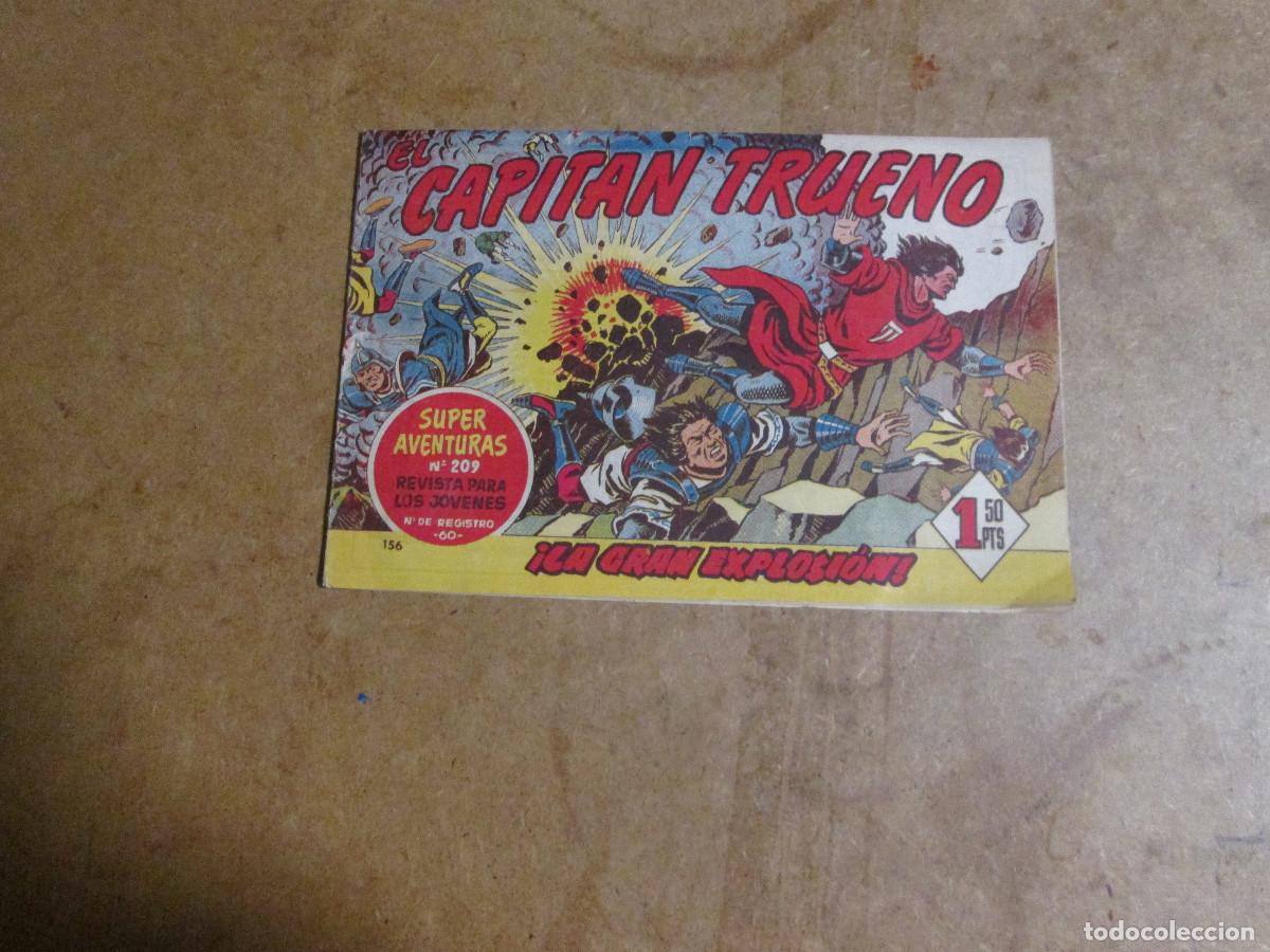Tebeos: el capit&aacute;n trueno n&ordm; 156, original editorial bruguera 1956