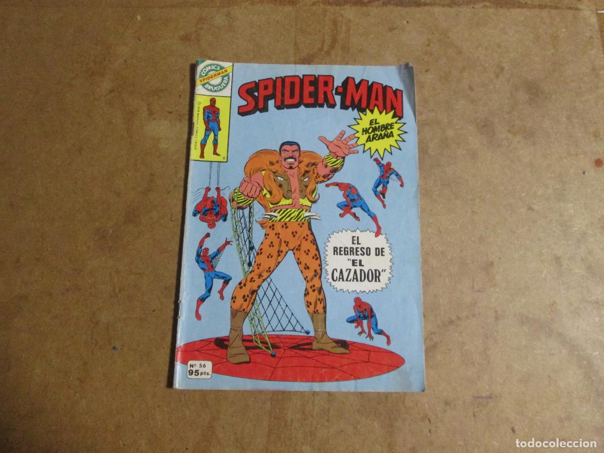 Tebeos: comics bruguera spiderman n&ordm; 56