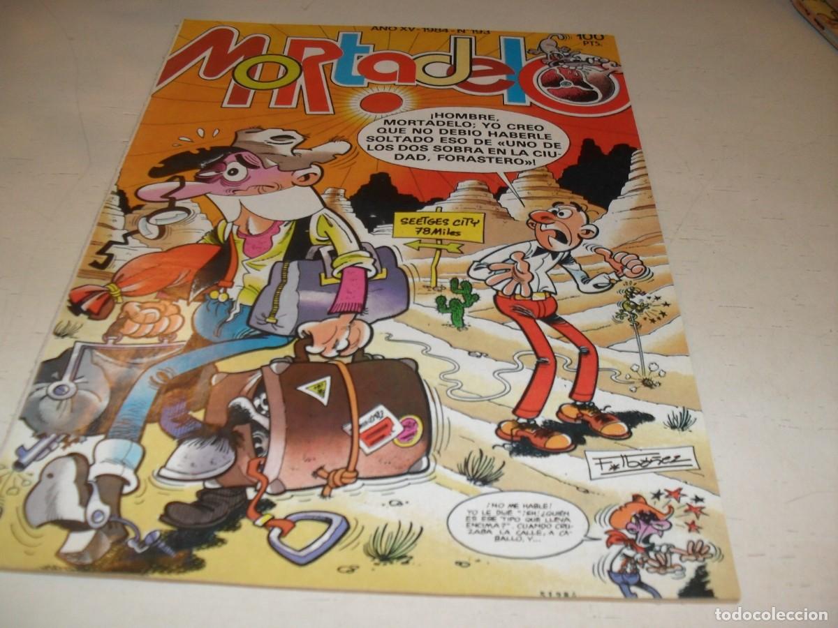 Tebeos: SUPER MORTADELO N&ordm; 193DE 277,,CON CAMEO DE ROMPETECHOS EN SEGIS Y OLIVIO.BRUGUERA,1972
