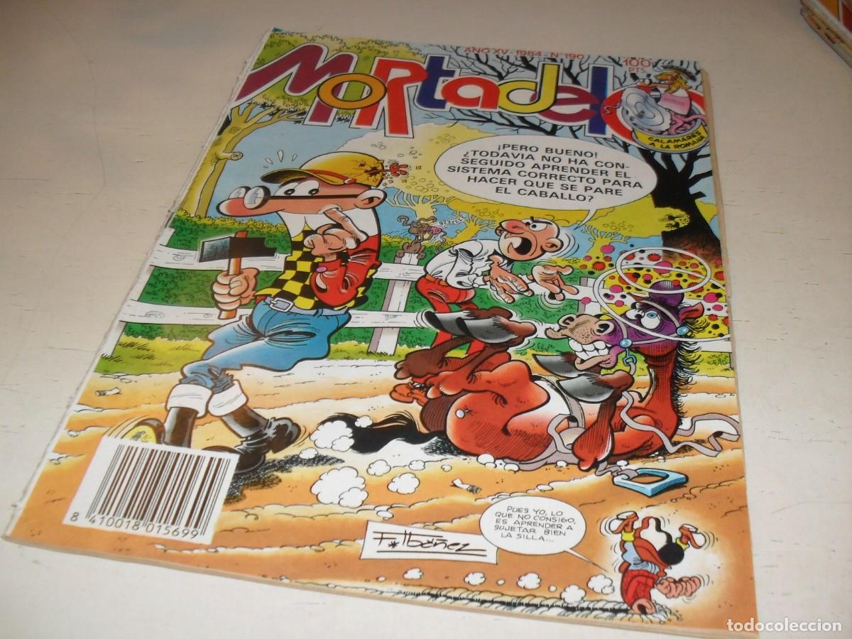 Tebeos: SUPER MORTADELO N&ordm; 190,DE 277,,CON AVENTURA LOS ANGELES 84.BRUGUERA,1972
