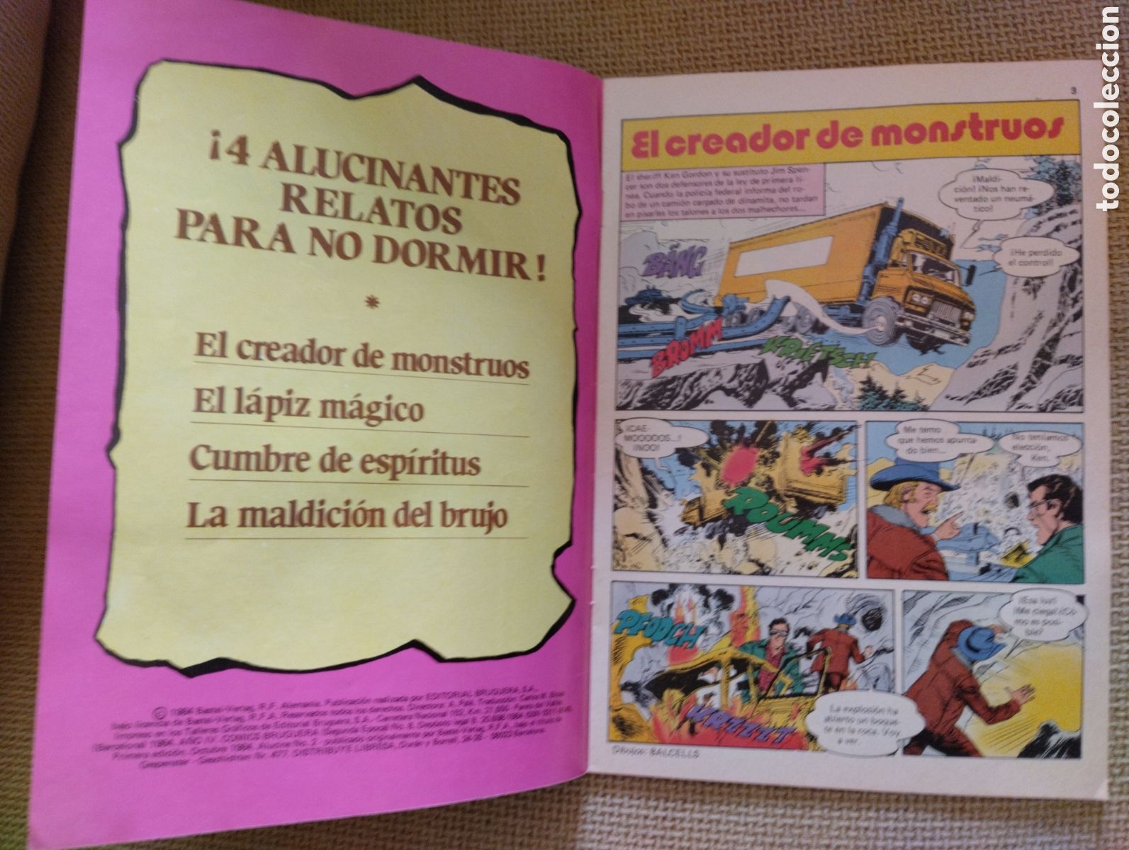 Tebeos: Comic Alucine obsequio Yoplait - Foto 3