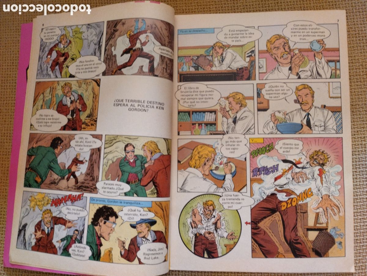 Tebeos: Comic Alucine obsequio Yoplait - Foto 4