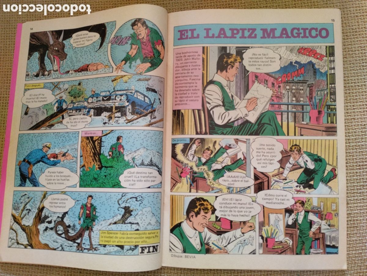 Tebeos: Comic Alucine obsequio Yoplait - Foto 6